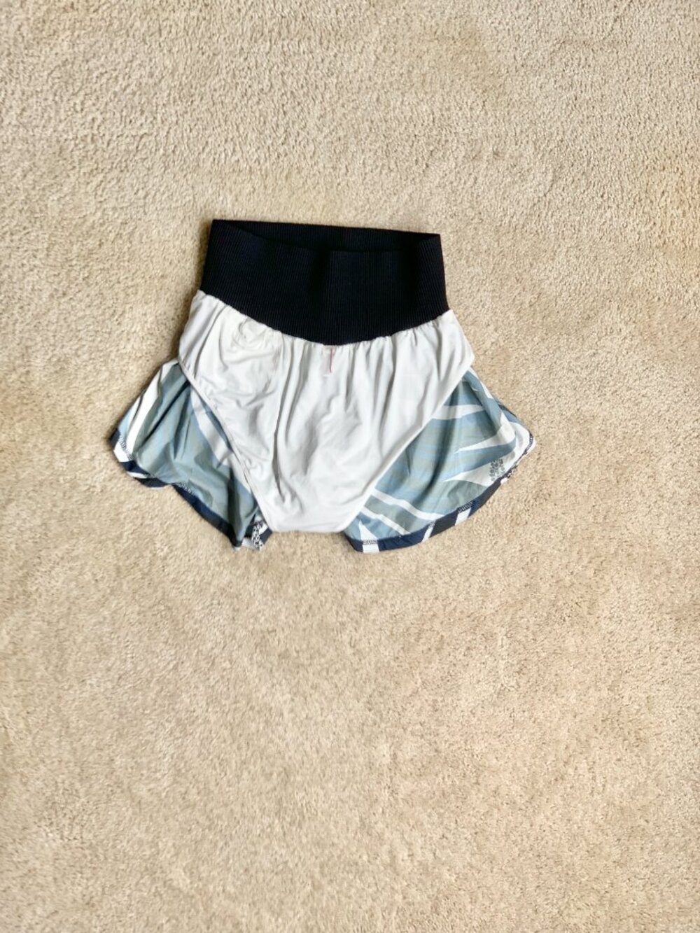 NWOT FP Movement Carpe Diem Printed Shorts, Sporty Striping Combo, Small - Picture 10 of 10